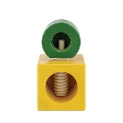 Alessi Sottsass Collection Nussknacker Gelb Grün- Küchenhelfer