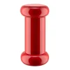 Alessi Sottsass Collection Salz- oder Pfeffermühle Medium Rot- Küchenhelfer
