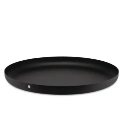 Alessi Tablett mit Reliefdekor JM14/35 BT Schwarz 35 cm- Aufbewahrung (3)