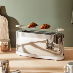 Alessi Toaster Weiß SG68 W- Küchenhelfer