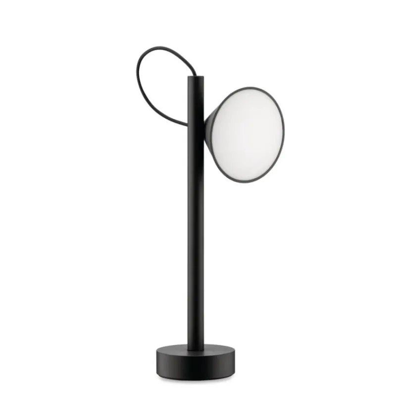 Alessi Tragbare LED-Leuchte Tsumiki Schwarz- Tisch- & Bodenleuchten