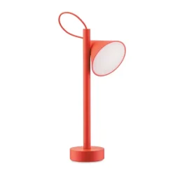 Alessi Tragbare LED-Leuchte Tsumiki Rot- Tisch- & Bodenleuchten