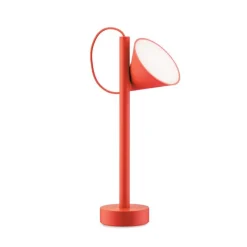 Alessi Tragbare LED-Leuchte Tsumiki Rot- Tisch- & Bodenleuchten