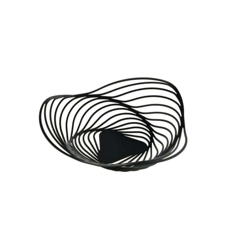 Alessi Trinity Obstschale Schwarz 26 cm- Schalen & Körbe