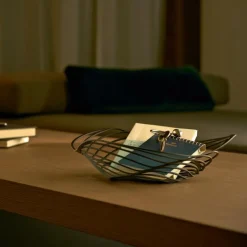 Alessi Trinity Obstschale Schwarz 26 cm- Schalen & Körbe