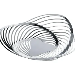 Alessi Trinity Obstschale aus Edelstahl 33cm- Schalen & Körbe