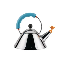 Alessi Wasserkessel 9093 Klein Hellblau- Kochgeschirr