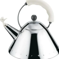Alessi Wasserkessel 9093 W Weiß- Kochgeschirr