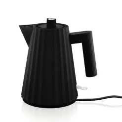 Alessi Wasserkocher Plissé Klein Schwarz- Kochgeschirr