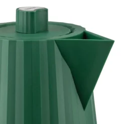 Alessi Wasserkocher Plissé Klein Grün- Kochgeschirr