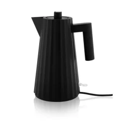 Alessi Wasserkocher Plissé Schwarz- Kochgeschirr