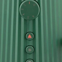 Alessi Wasserkocher und Toaster Plissé Grün- Kochgeschirr