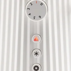 Alessi Wasserkocher und Toaster Plissé Weiß- Kochgeschirr