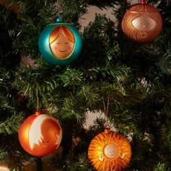 Alessi Weihnachtsbaumschmuck Le Palle Presepe Schweifstern- Weihnachten (2)