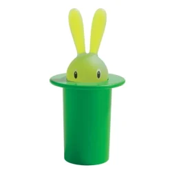 Alessi Zahnstocherbehälter Magic Bunny Grün- Küchenhelfer