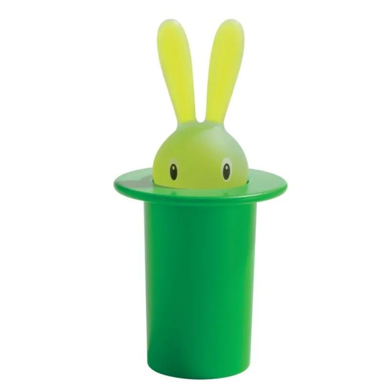 Alessi Zahnstocherbehälter Magic Bunny Grün- Küchenhelfer