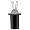 Alessi Zahnstocherbehälter Magic Bunny Schwarz- Küchenhelfer