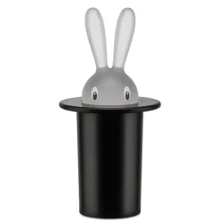 Alessi Zahnstocherbehälter Magic Bunny Schwarz- Küchenhelfer