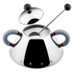 Alessi Zuckerdose mit Löffel 9097- Geschirr (3)