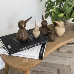 Architectmade Bird Small Eiche- Figuren & Objekte