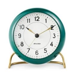 Arne Jacobsen Wecker Station Grün- Uhren & Wetterstationen