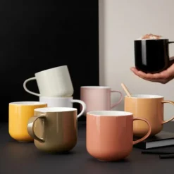 ASA Selection ASA Coppa Henkelbecher Senf 400 ml- Geschirr (3)