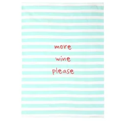 ASA Selection ASA Geschirrtuch More Wine Please 50 x 70 cm- Küchenhelfer