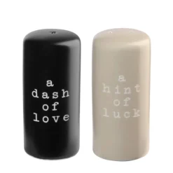 ASA Selection ASA hey! Salz- und Pfefferstreuer 2er Set- Küchenhelfer