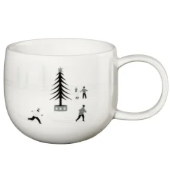 ASA Selection ASA Joy Snow Tracks Henkelbecher Ice Skating 400 ml- Geschirr (3)