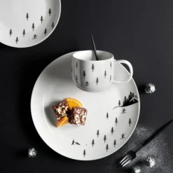 ASA Selection ASA Joy Snow Tracks Henkelbecher Skiing 400 ml- Geschirr (3)