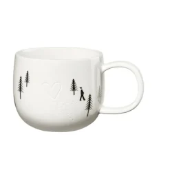 ASA Selection ASA Joy Snow Tracks Henkelbecher Heart in the snow 400 ml- Geschirr (3)