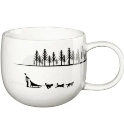 ASA Selection ASA Joy Snow Tracks Henkelbecher Sled Dogs 400 ml- Geschirr (3)