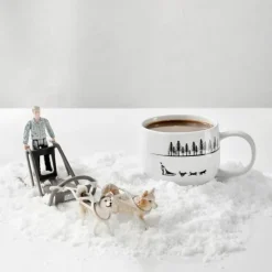 ASA Selection ASA Joy Snow Tracks Henkelbecher Sled Dogs 400 ml- Geschirr (3)