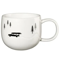 ASA Selection ASA Joy Snow Tracks Henkelbecher Skidding X-Mas 400 ml- Geschirr (3)