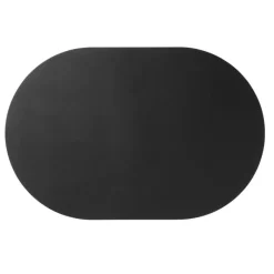 ASA Selection ASA Leather Optic Tischset Oval Schwarz 33 x 49,5 cm- Tischsets