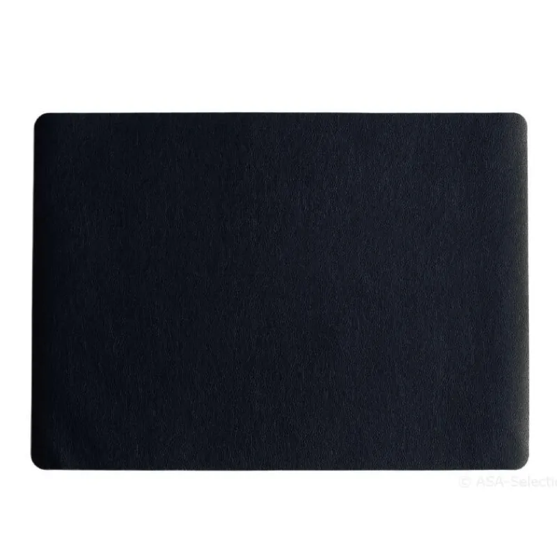 ASA Selection ASA Leather Optic Tischset Schwarz 46 x 33 cm 6er Set- Tischsets