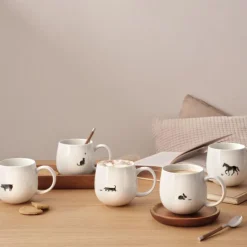 ASA Selection ASA Magu Henkelbecher Katze 400 ml- Geschirr (3)