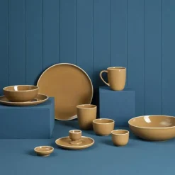 ASA Selection ASA Semana Dessertteller Mocha 21 cm- Tafelgeschirr|Geschirr (3)