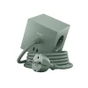 Avolt Mehrfachstecker Square 1 USB-C & Magnet Grün- Wohnaccessoires
