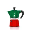 Bialetti Espressokocher Moka Express Tricolore Italia für 3 Tassen- Kaffee & Tee