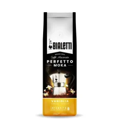 Bialetti Perfetto Moka Vaniglia Kaffee Gemahlen 250 g- Feinkost