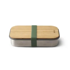 Black+Blum Edelstahl Sandwich-Box Klein Olive 900 ml- Unterwegs