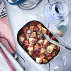 Black+Blum Edelstahl-Lunchbox Klein Ozean 600 ml- Unterwegs