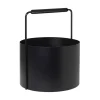 Blomus Ashi Feuerholz-Korb Schwarz- Wohnaccessoires
