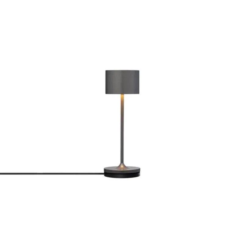 Blomus Farol Mini Mobile LED-Leuchte Gun Metal- Tisch- & Bodenleuchten