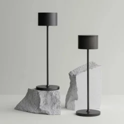 Blomus Farol Mobile LED-Leuchte Gunmetal- Tisch- & Bodenleuchten