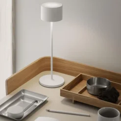 Blomus Farol Mobile LED-Leuchte White- Tisch- & Bodenleuchten