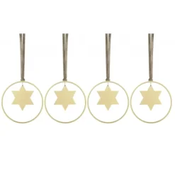 Blomus Kitai Weihnachtsschmuck Stern 4er Set- Weihnachten (2)