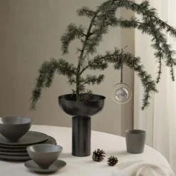 Blomus Kitai Weihnachtsschmuck Glaskugel Transparent 4er Set- Weihnachten (2)