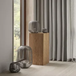 Blomus Lito Laterne M Mourning Dove- Kerzenhalter